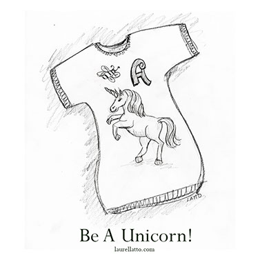 Children's Book Illustrator Portfolio Black and White Art by Laurel Latto