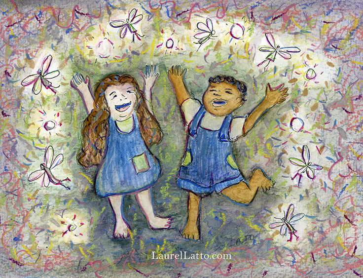 Color Pencil Mermaid Drawing by Laurel Latto